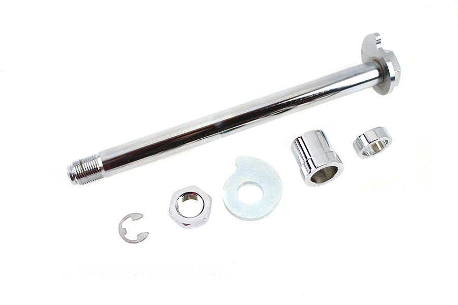 44-0241 - Chrome Rear Axle Kit by V-Twin