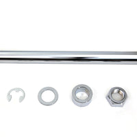 44-0271 - Chrome Rear Axle Kit by V-Twin
