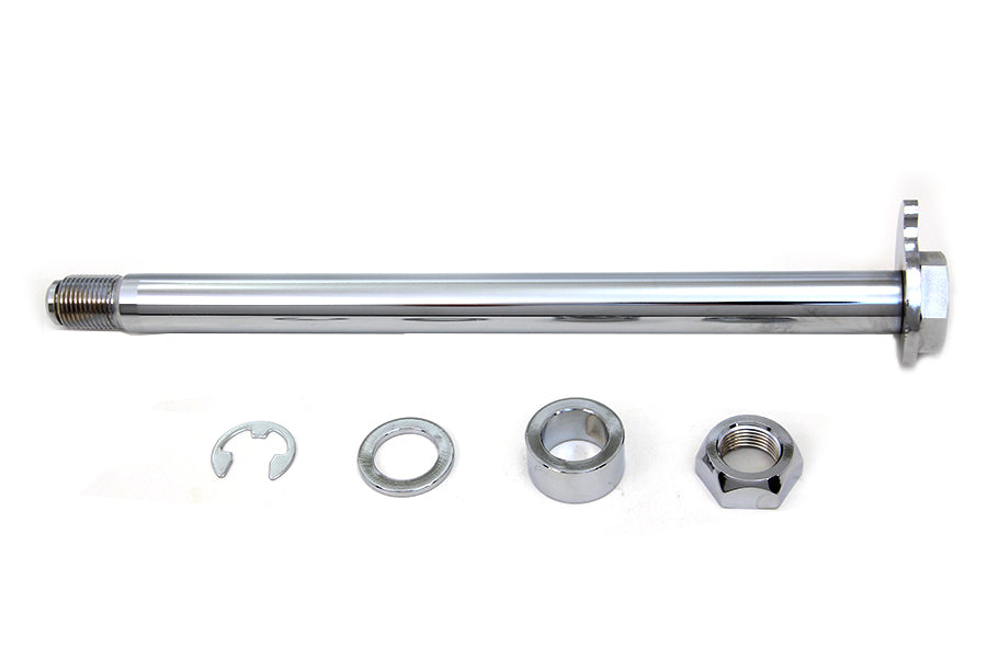44-0271 - Chrome Rear Axle Kit by V-Twin