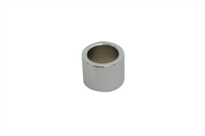 44-0319 - Rear Axle Sleeve Spacer 1 inch Inner Diameter Chrome by V-Twin