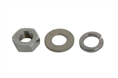 44-0326 - Rear Axle Nut Kit Chrome by V-Twin