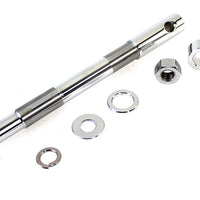 44-0363 - Chrome Front Axle Kit by V-Twin