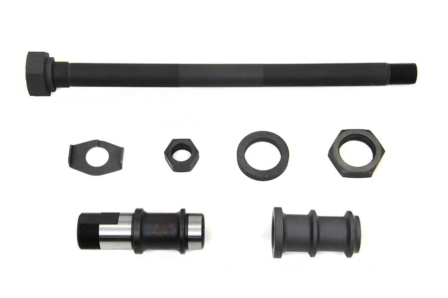 44-0382 - Parkerized Hex Head Rear Axle Kit by V-Twin