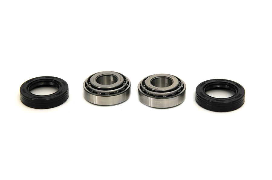 44-0420 - Wheel Hub Bearing Race and Seal Kit by V-Twin