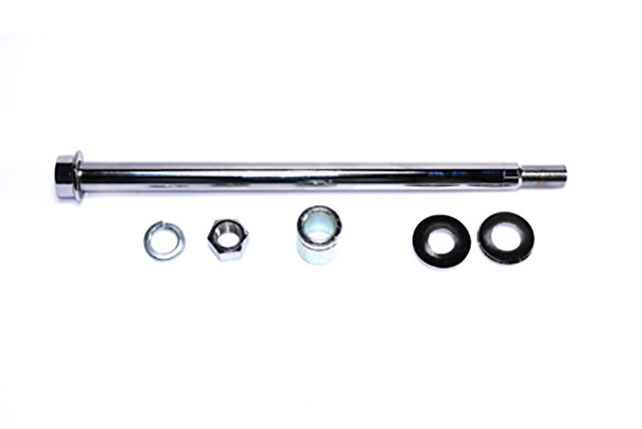 44-0564 - Chrome Rear Axle Kit by V-Twin