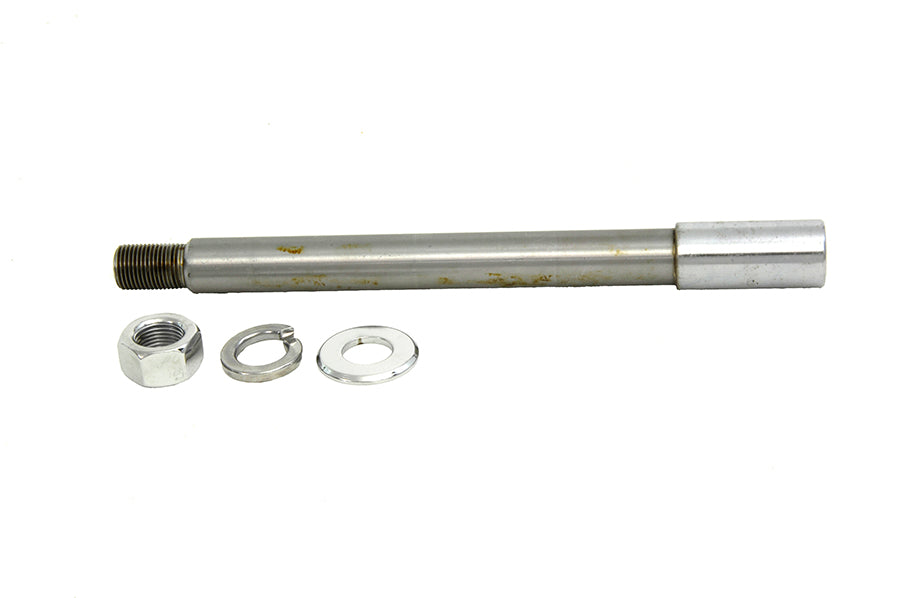 44-0577 - Chrome Front Axle Kit by V-Twin