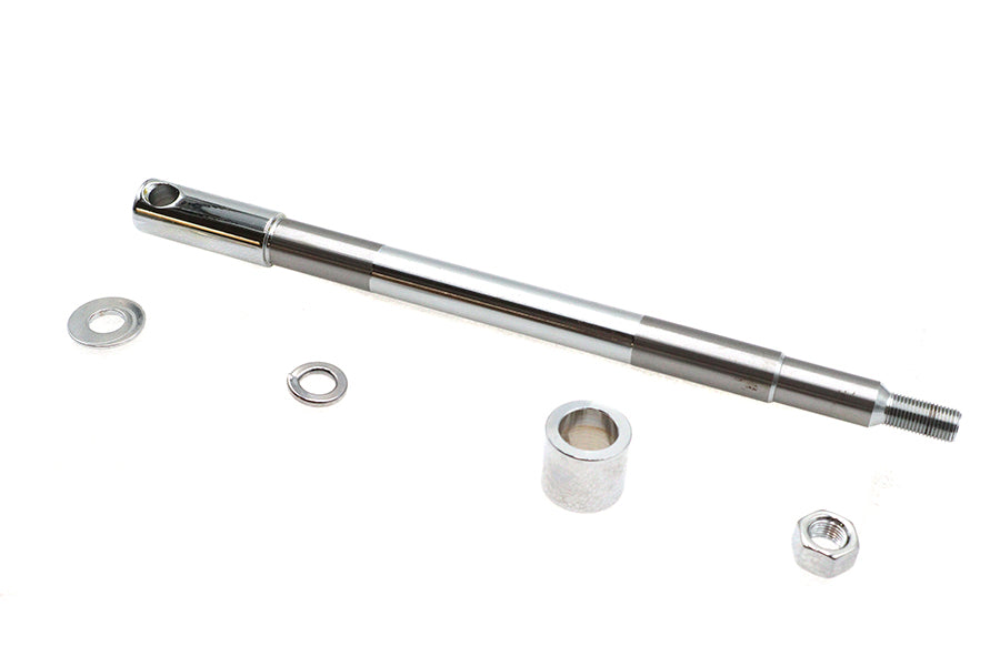 44-0612 - Chrome Front Axle Kit by V-Twin