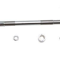 44-0612 - Chrome Front Axle Kit by V-Twin