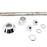 44-0617 - FXSTD Front Axle Kit Chrome 10-5/8  Length by V-Twin