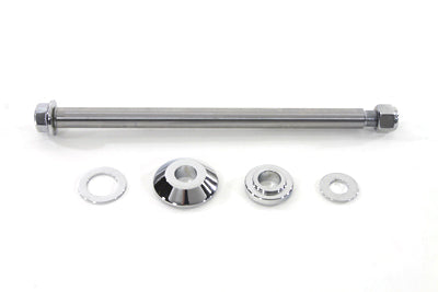 44-0631 - Chrome Front Axle Kit by V-Twin