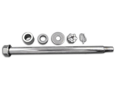 44-0644 - Chrome Rear Axle Kit by V-Twin
