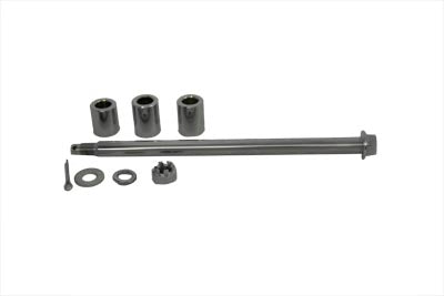 44-0681 - Chrome Rear Axle Kit by V-Twin