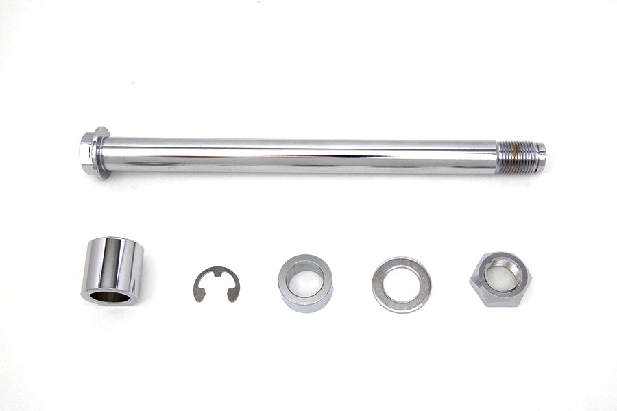 44-0801 - Chrome Rear Axle Kit by V-Twin