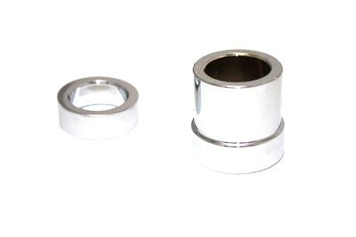 44-0810 - Axle Spacer Set Chrome by V-Twin