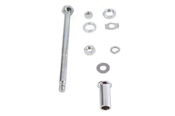 Chrome Rear Axle Kit