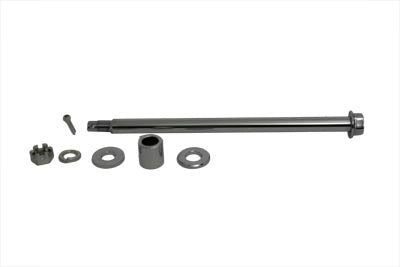 44-2001 - Chrome Rear Axle Kit by V-Twin