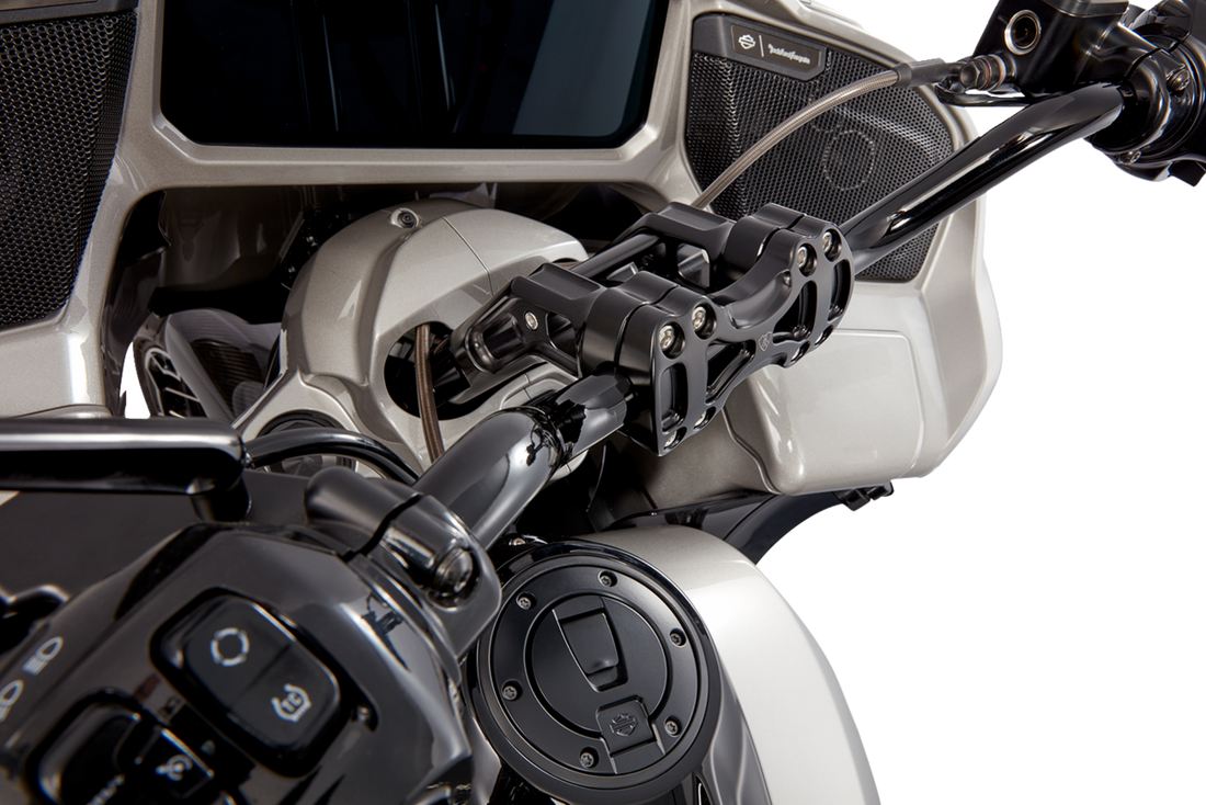 ARLEN NESS Method Kickback Handlebar Riser - 10" - Black 520-049