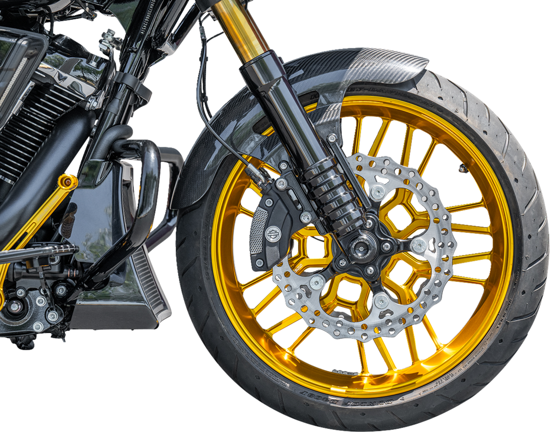 ARLEN NESS Front Fender - Cafe - 19" - Carbon Fiber - FLT '24-'25 210-017