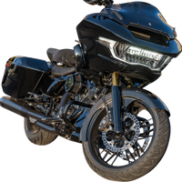 ARLEN NESS Front Fender - Fat Wrapper - 21" - Carbon Fiber - FLT '24-'25 210-031