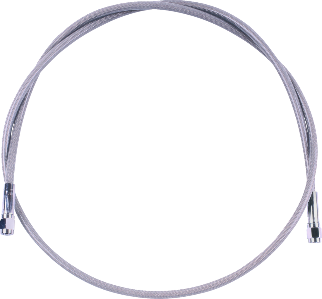 MAGNUM SHIELDING Universal XR Brake Line - 48" - Stainless w/ Chrome Fittings SSC0500-48