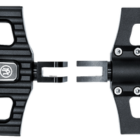 PERFORMANCE MACHINE (PM) Drifter Floorboards - Rider - Black Ops - FL 0036-1027-SMB