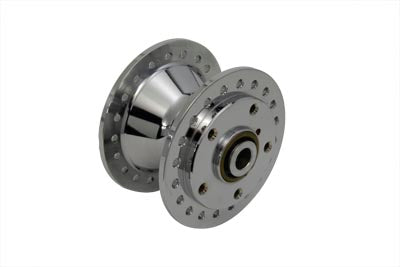 45-0292 - Chrome Front Wheel Hub by V-Twin