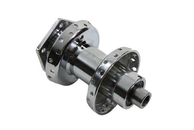 45-0293 - Chrome Front Wheel Hub by V-Twin