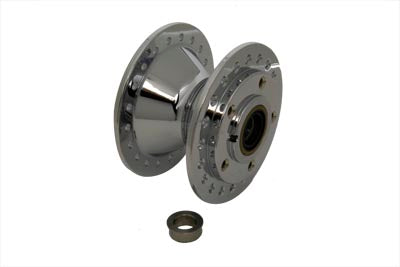45-0310 - Chrome Front Wheel Hub by V-Twin