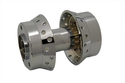 45-0333 - Chrome Rear Wheel Hub 1  Bearings by V-Twin