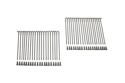 45-0409 - Polished Stainless Steel 16  Spoke Set by V-Twin