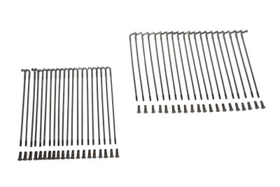 45-0611 - Chrome 21  Spoke Set by V-Twin