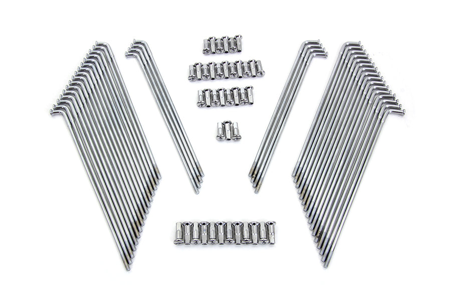 45-0631 - Chrome 19  Spoke Set by V-Twin