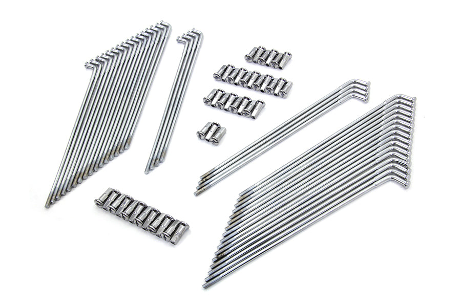 45-0631 - Chrome 19  Spoke Set by V-Twin