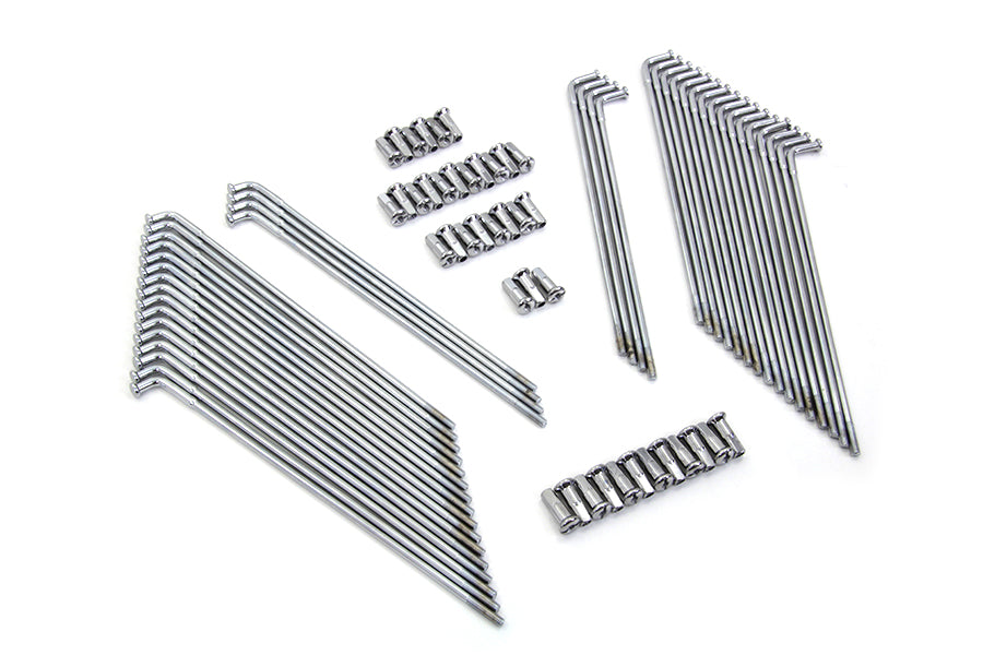 45-0631 - Chrome 19  Spoke Set by V-Twin