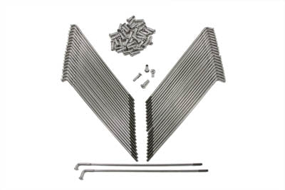 45-0662 - Stainless Steel 21 inch Spoke Set Buchanan by Buchanan Spoke