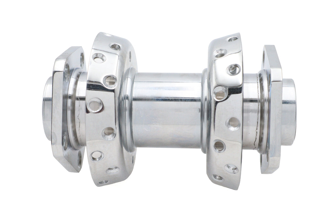 45-0670 - Chrome Rear Wheel Hub by V-Twin