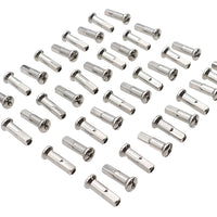 45-0680 - Spoke 40 Piece Stainless Steel Nipple Set by V-Twin
