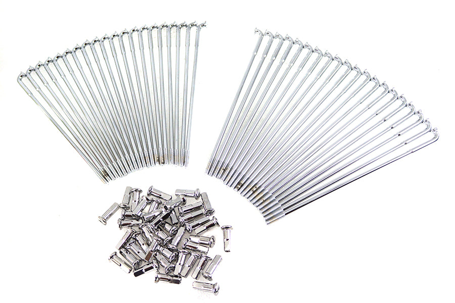 45-0762 - Chrome 17  Spoke Set by V-Twin