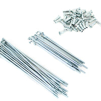 45-0770 - Zinc Plated 18  Spoke Set by V-Twin