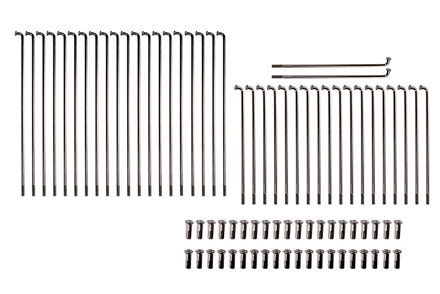 45-0783 - Stainless Steel 18  Spoke Set by V-Twin
