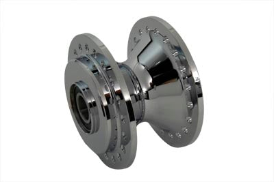 45-0793 - Chrome Wheel Hub 25mm Bearings by V-Twin