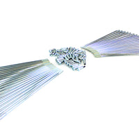 45-0797 - Zicad Plated 18  Star Hub Spoke Set by V-Twin