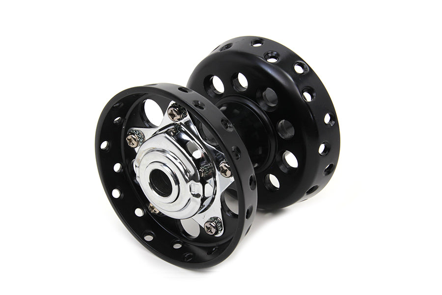 45-0807 - Black Timken Bearing Wheel Hub Star Type by V-Twin