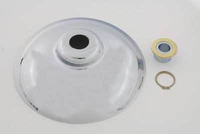 45-0866 - Chrome Front Hub Cap Kit by V-Twin
