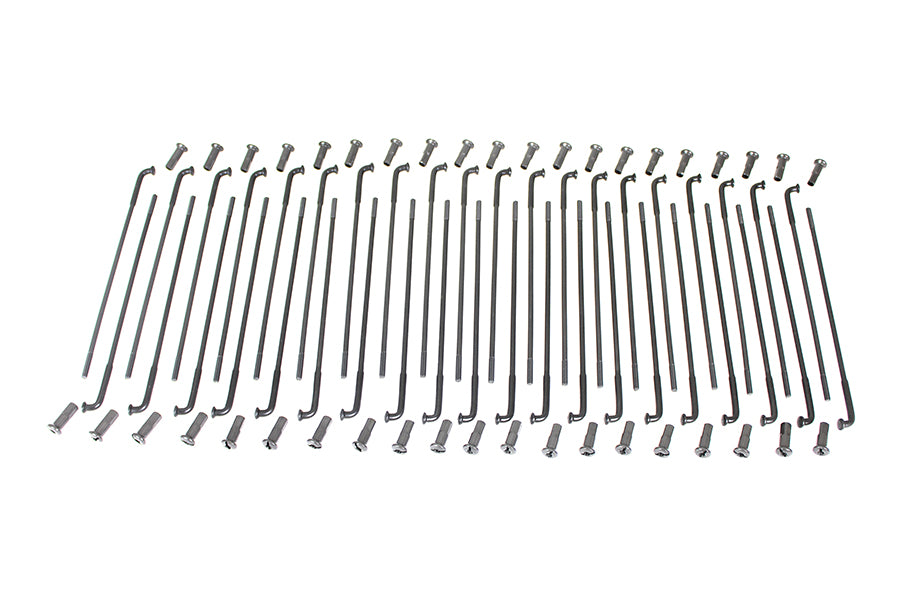 45-0881 - 16 inch Spoke Set Parkerized by V-Twin