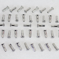 45-0927 - Spoke 40 Piece Stainless Steel Nipple Set by V-Twin