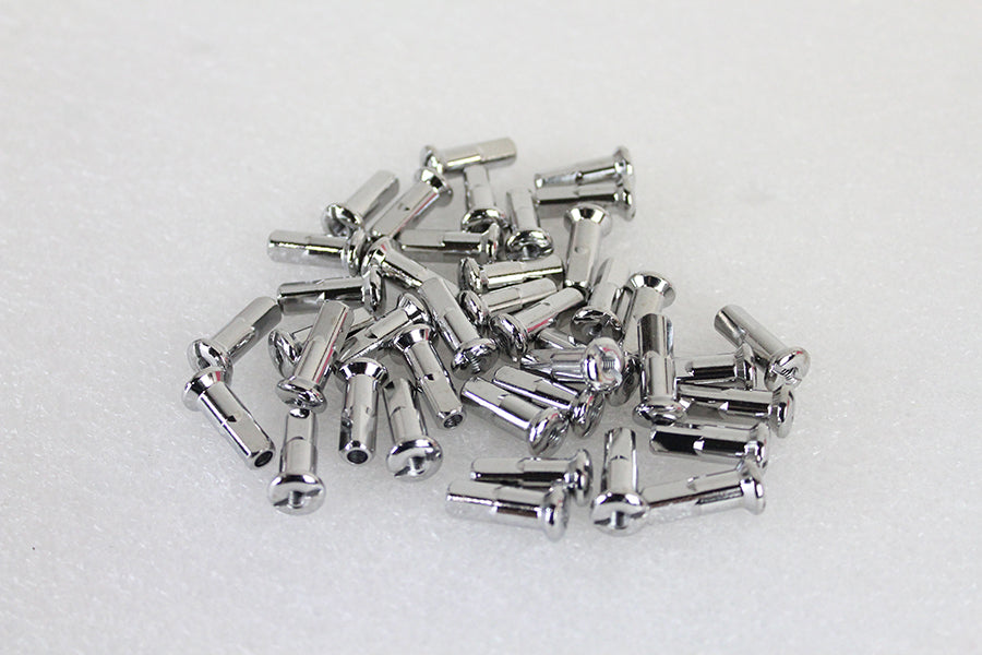 45-0927 - Spoke 40 Piece Stainless Steel Nipple Set by V-Twin