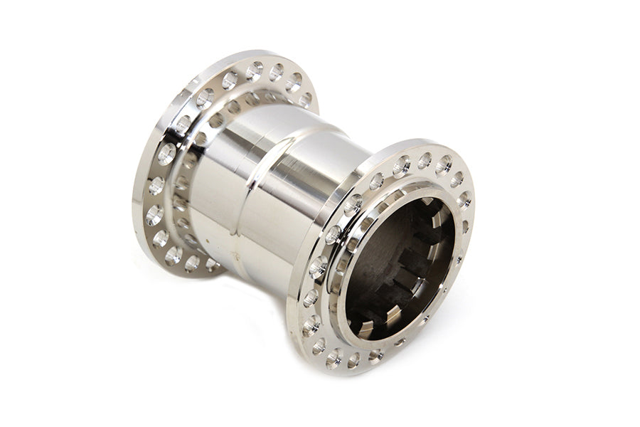 45-0985 - Front or Rear Wheel Hub Nickel Plated by V-Twin