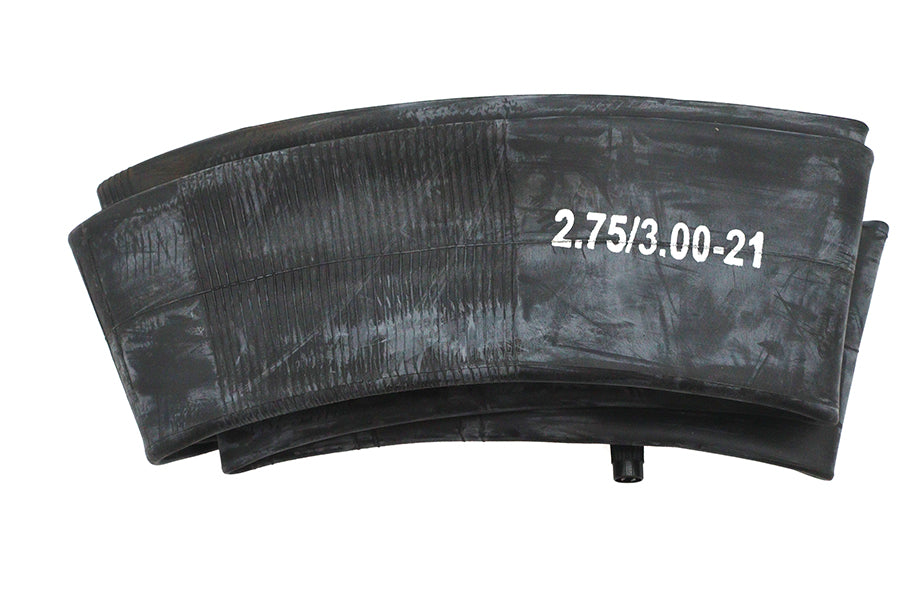 46-0119 - 2.75/3.00 X 21 inch Tube with Metal Center Valve Stem by V-Twin