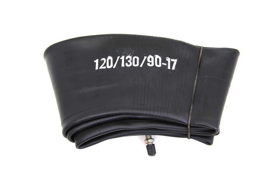 46-0132 - 120/130/90 X 17 inch Tube Center Valve Metal Stem by V-Twin